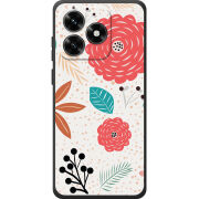 Чехол BoxFace Honor X5c Plus Line Flowers