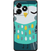 Чехол BoxFace Honor X5c Plus Green Owl