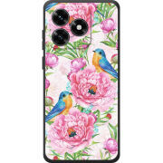 Чехол BoxFace Honor X5c Plus Birds and Flowers