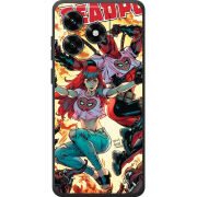 Чехол BoxFace Honor X5c Plus Deadpool and Mary Jane