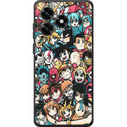 Чехол BoxFace Honor X5c Plus Anime Stickers