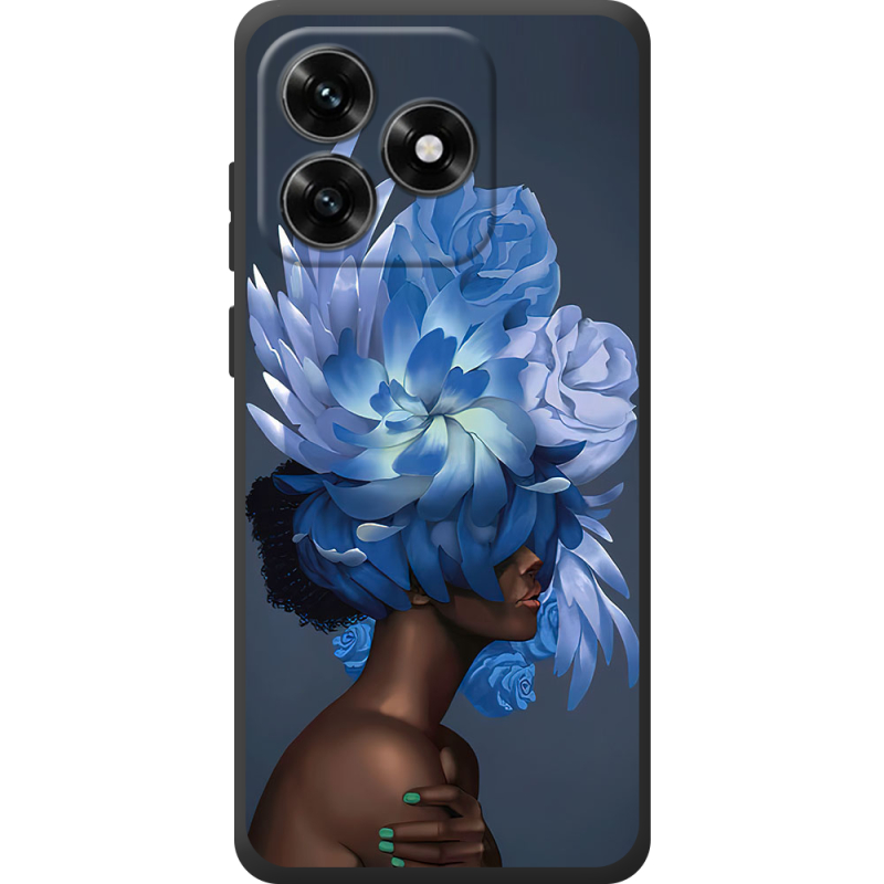Чехол BoxFace Honor X5c Plus Exquisite Blue Flowers