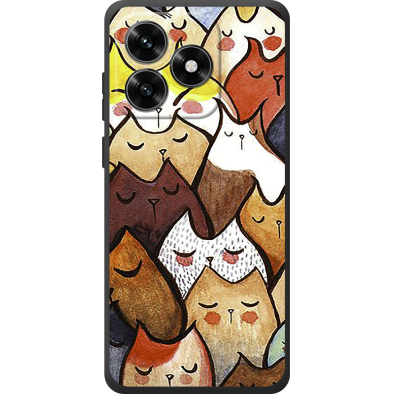 Чехол BoxFace Honor X5c Plus Sleepy Cats