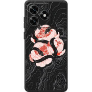 Чехол BoxFace Honor X5c Plus Snake Rose
