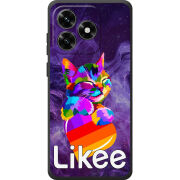 Чехол BoxFace Honor X5c Plus Likee Cat