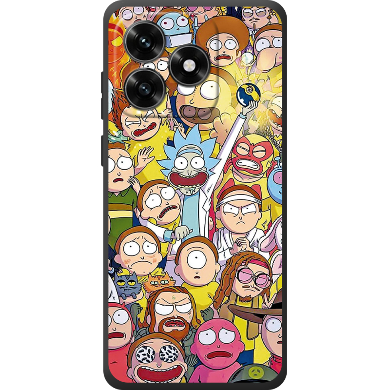 Чехол BoxFace Honor X5c Plus Rick and Morty