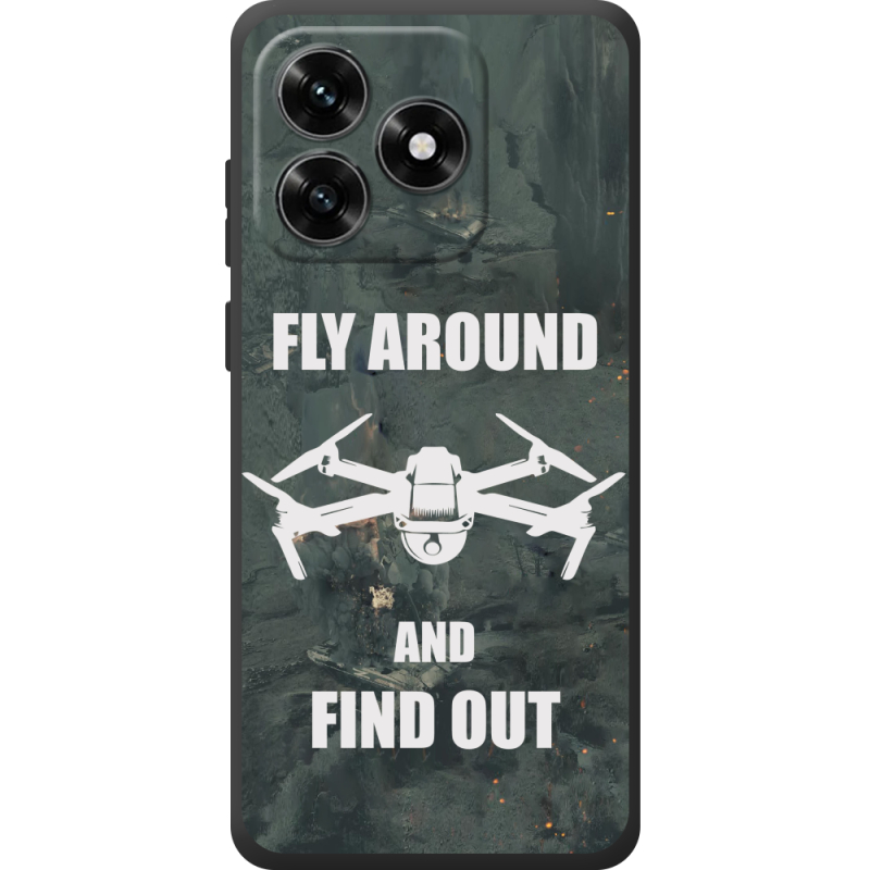 Чехол BoxFace Honor X5c Plus Дрон Fly Around