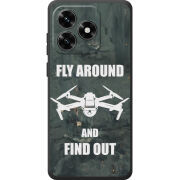 Чехол BoxFace Honor X5c Plus Дрон Fly Around