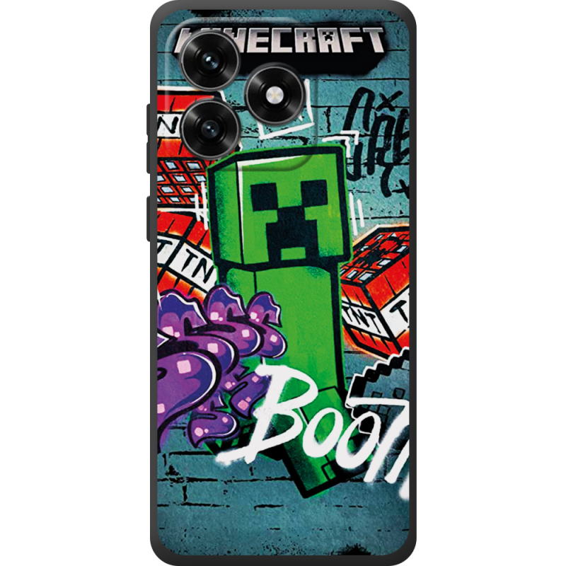 Чехол BoxFace Honor X5c Plus Minecraft Graffiti