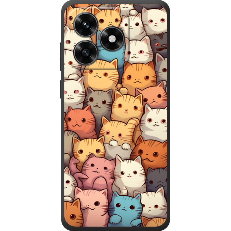 Чехол BoxFace Honor X5c Plus Котики муркотики