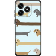 Чехол BoxFace Honor X5c Plus Dachshund