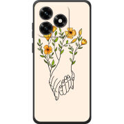Чехол BoxFace Honor X5c Plus Flower Hands