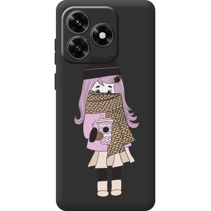 Прозрачный чехол BoxFace Honor X5c Plus Winter Morning Girl