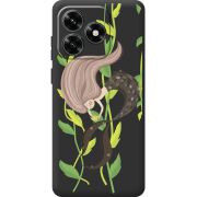 Прозрачный чехол BoxFace Honor X5c Plus Cute Mermaid