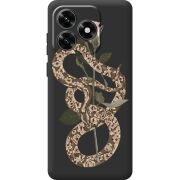 Прозрачный чехол BoxFace Honor X5c Plus Glamor Snake