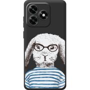 Прозрачный чехол BoxFace Honor X5c Plus MR. Rabbit