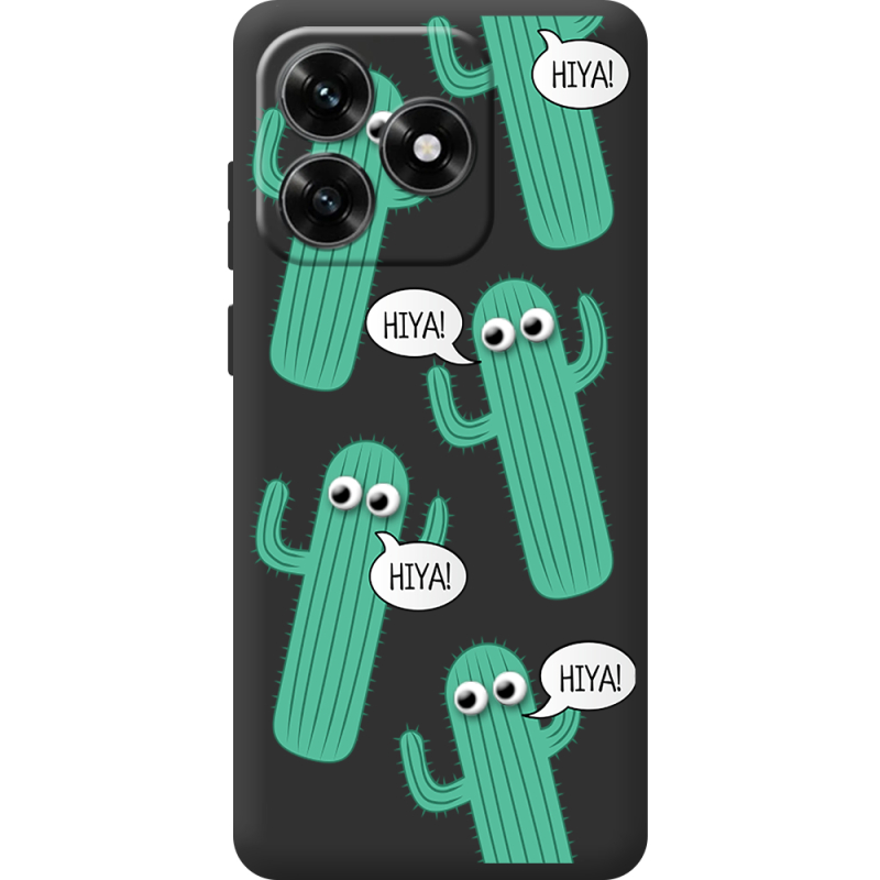 Прозрачный чехол BoxFace Honor X5c Plus с 3D-глазками HIYA