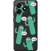 Прозрачный чехол BoxFace Honor X5c Plus с 3D-глазками HIYA