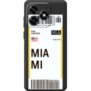 Прозрачный чехол BoxFace Honor X5c Plus Ticket Miami