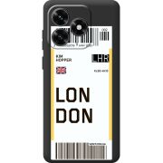 Прозрачный чехол BoxFace Honor X5c Plus Ticket London