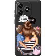 Прозрачный чехол BoxFace Honor X5c Plus Super Mama