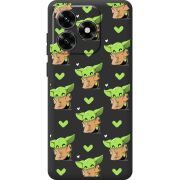 Прозрачный чехол BoxFace Honor X5c Plus Pattern Baby Yoda