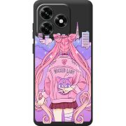 Прозрачный чехол BoxFace Honor X5c Plus Wiked Lady