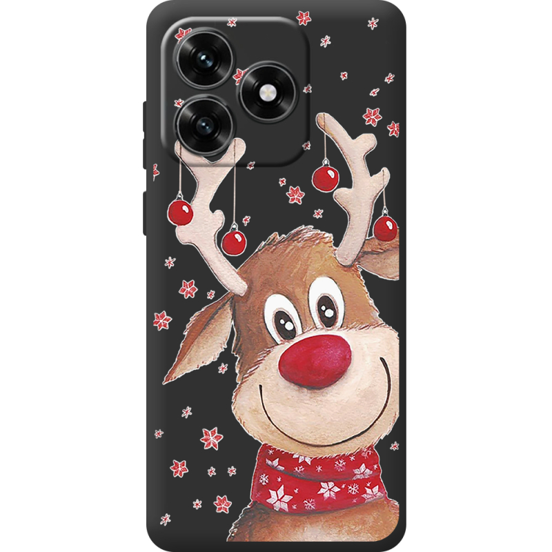 Прозрачный чехол BoxFace Honor X5c Plus Winter Deer