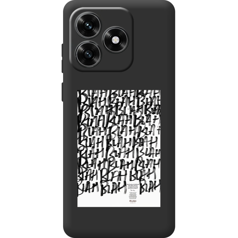 Прозрачный чехол BoxFace Honor X5c Plus Blah Blah