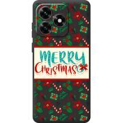 Прозрачный чехол BoxFace Honor X5c Plus Vintage Christmas Pattern