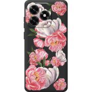 Прозрачный чехол BoxFace Honor X5c Plus Peony Watercolor Style
