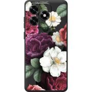 Прозрачный чехол BoxFace Honor X5c Plus Floral Dark Dreams