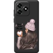 Прозрачный чехол BoxFace Honor X5c Plus love is in the air
