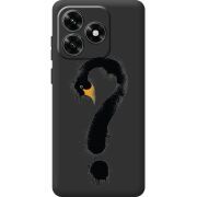 Прозрачный чехол BoxFace Honor X5c Plus Swan question