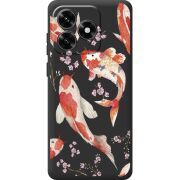 Прозрачный чехол BoxFace Honor X5c Plus Japanese Koi Fish