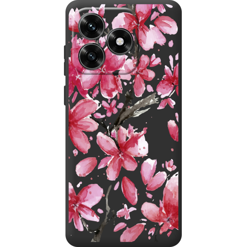 Прозрачный чехол BoxFace Honor X5c Plus Pink Magnolia