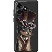 Прозрачный чехол BoxFace Honor X5c Plus Steampunk Cat