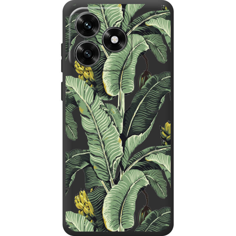 Прозрачный чехол BoxFace Honor X5c Plus Banana Leaves