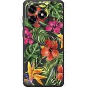 Прозрачный чехол BoxFace Honor X5c Plus Tropical Flowers