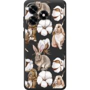 Прозрачный чехол BoxFace Honor X5c Plus Cotton and Rabbits