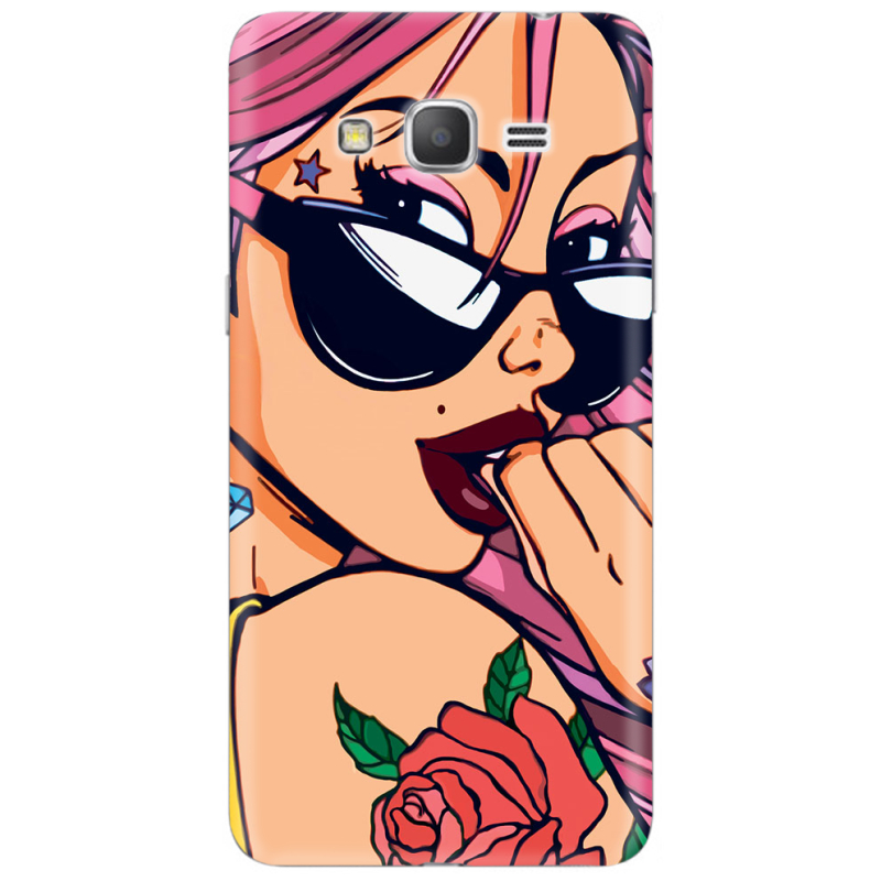 Чехол Uprint Samsung Galaxy Grand Prime G530H Pink Girl