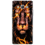 Чехол Uprint Samsung Galaxy Grand Prime G530H Fire Lion