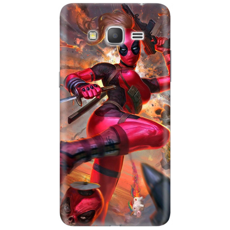 Чехол Uprint Samsung Galaxy Grand Prime G530H Woman Deadpool
