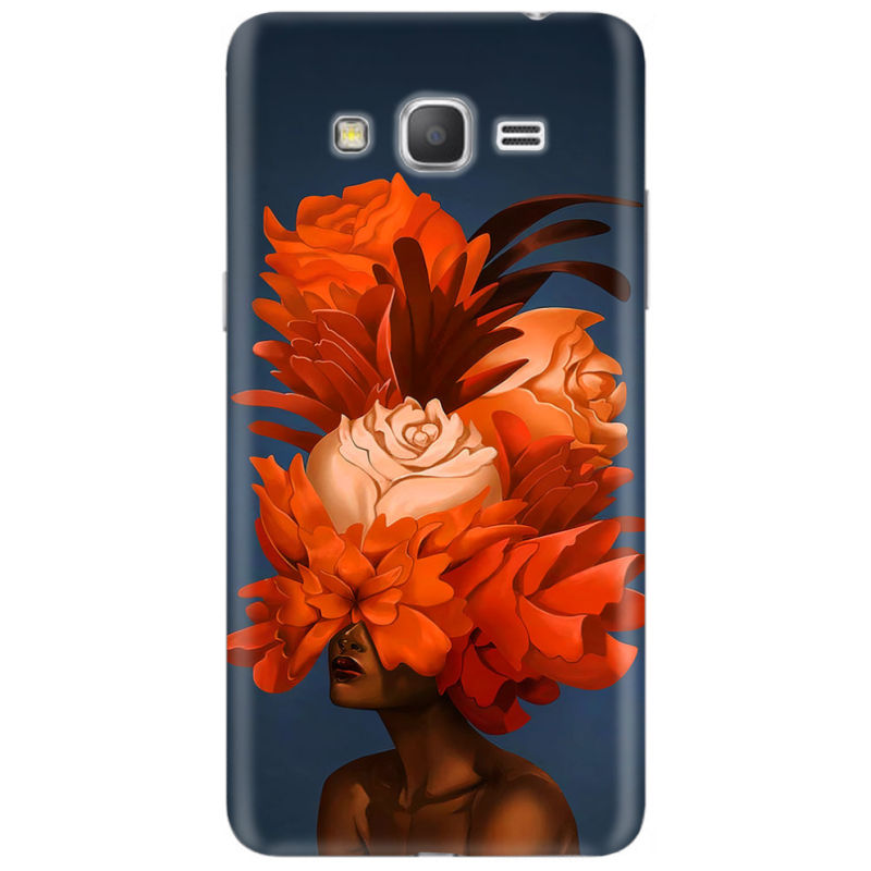 Чехол Uprint Samsung Galaxy Grand Prime G530H Exquisite Orange Flowers