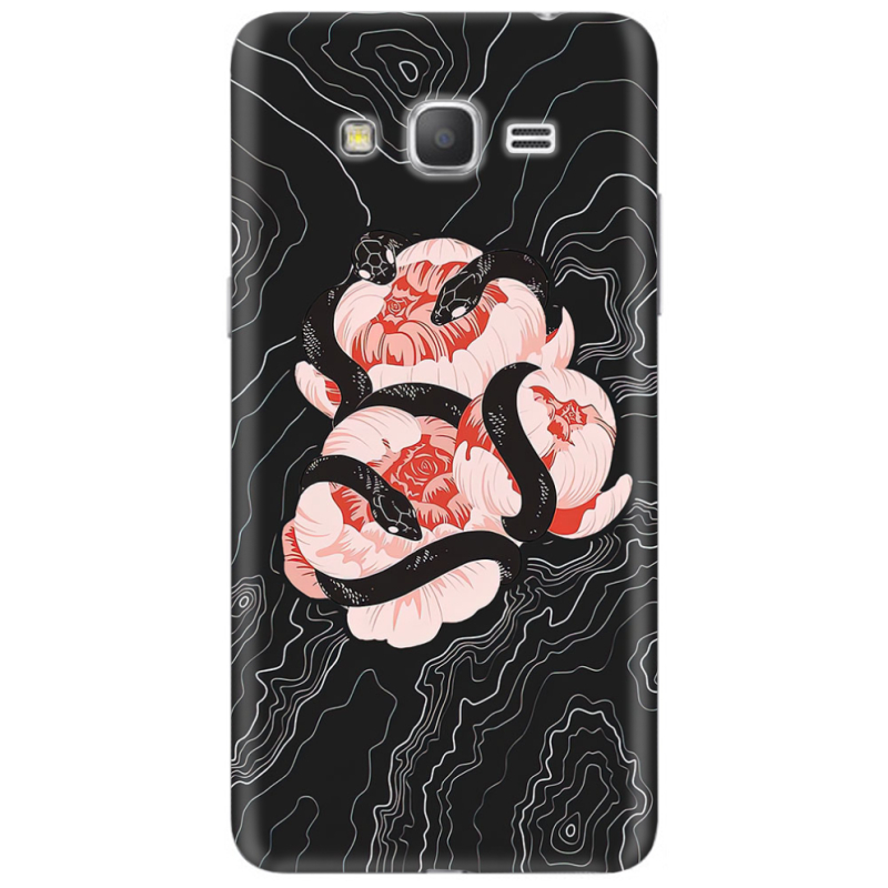 Чехол Uprint Samsung Galaxy Grand Prime G530H Snake Rose