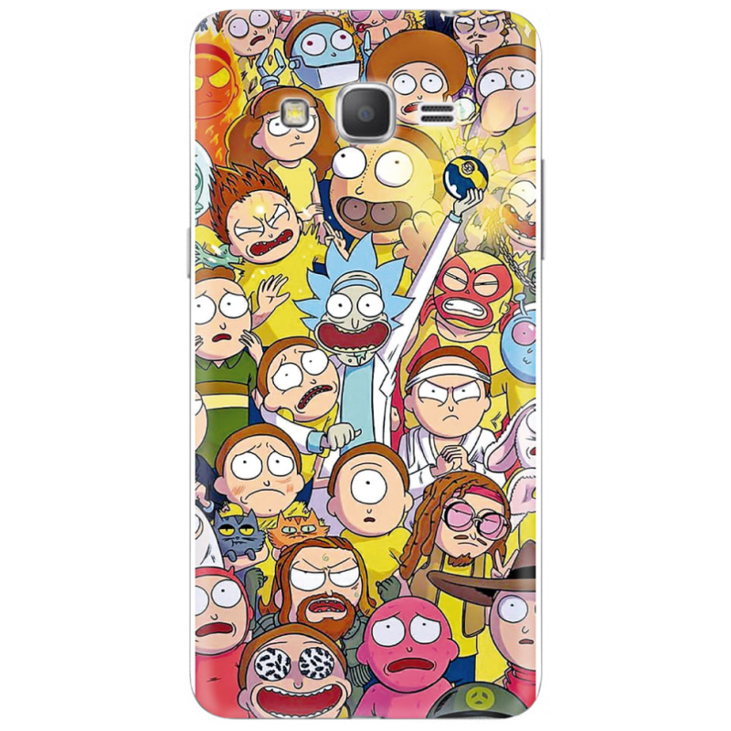 Чехол Uprint Samsung Galaxy Grand Prime G530H Rick and Morty