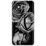 Чехол Uprint Samsung Galaxy Grand Prime G530H Black and White Roses