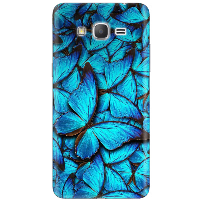 Чехол Uprint Samsung Galaxy Grand Prime G530H лазурные бабочки