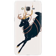 Чехол Uprint Samsung Galaxy Grand Prime G530H Black Deer