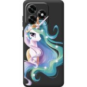 Чехол со стразами BoxFace Honor X5c Plus Unicorn Queen